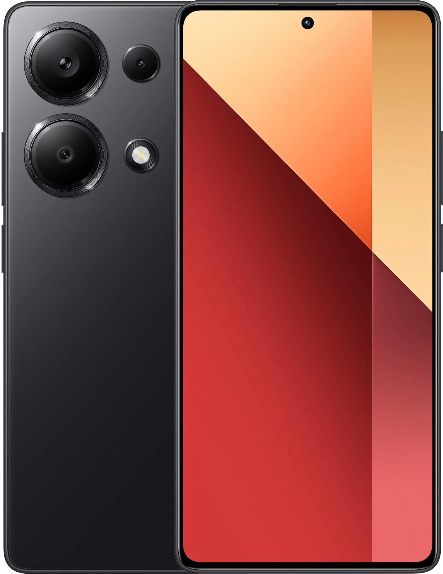 Смартфон Xiaomi Redmi Note 13 Pro 8/256Гб Midnight Black (23117RA68G).  Цена, купить в Донецке. Обзор, описание, продажа