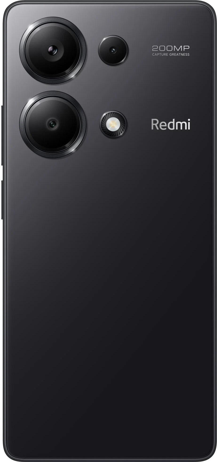 Смартфон Xiaomi Redmi Note 13 Pro 8/256Гб Midnight Black (23117RA68G)