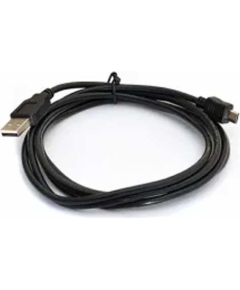 Кабель DeTech USB 2.0 AM-micro B 30AWG Black 0,1м