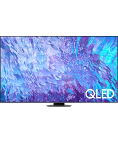 50" Телевизор Samsung QE50Q80CAUXRU черненое серебро 3840x2160, 4K Ultra HD, 60 Гц, Wi-Fi, Smart TV, Tizen