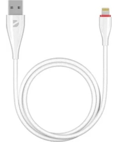 USB кабель Deppa Ceramic USB Lightning White (1м) 72291