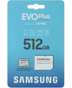 Карта памяти SAMSUNG microSDXC 512GB EVO PLUS (MB-MC512KA/EU) + ad