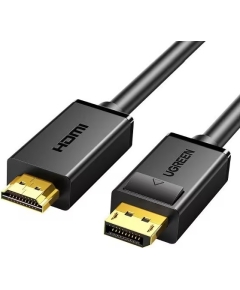 Кабель Цифровой UGREEN DP101(10203) DP MAte to HDMI 3m черный