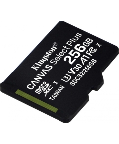 Карта памяти Kingston microSDXC 256GB SDCS2/256GB Canvas Select Plus wo adapter