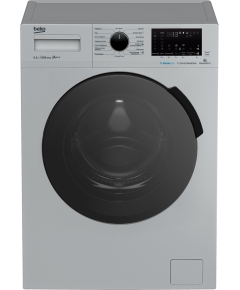 Узкая стиральная машина Beko SteamCure WSPE6H616S, с паром