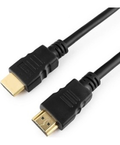 Кабель DeTech HDMI A-A v1.4 4K 60Hz 30AWG, черный цвет 2м (CCS)