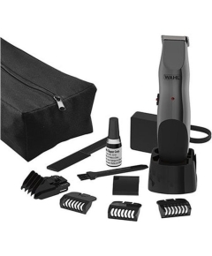 Триммер Wahl Groomsman Rechargeable черный (насадок 4шт)