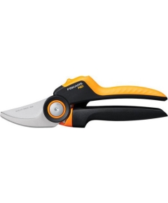 Секатор плоскостной Fiskars PowerGear P921 черный/оранжевый (1057173)