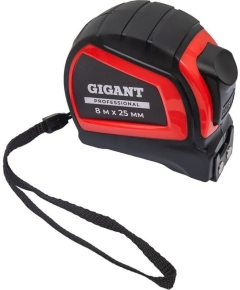 Рулетка Gigant Professional GPGW-04 8мx25мм, с автостопом