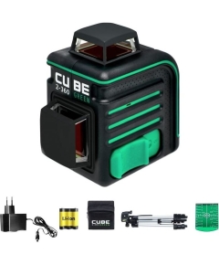 Лазерный уровень ADA Cube 2-360 Green Professional Edition А00534