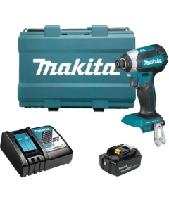 Шуруповерт Makita DTD153RT 18Вт аккум. патрон шестигр.1/4" (кейс в комплекте)