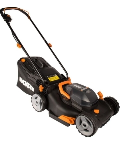 Газонокосилка аккумуляторная WORX WG743E 2х20В 40см 2х4Ач двойное ЗУ