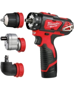 Дрель-шуруповерт Milwaukee M12 FPDXKIT-202x (4933464138) аккумуляторная (2АКБ+ЗУ)