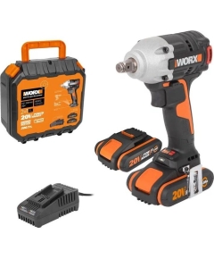 Гайковерт аккумуляторный WORX WX272, 20В кейс