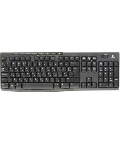 Клавиатура Logitech K270 черный/белый (920-003757) USB беспроводная Multimedia