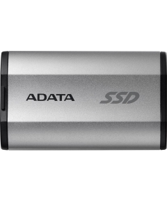 SSD A-DATA SD810 (SD810-2000G-CSG) 2TB, External, USB 3.2 Type-C, R/W -2000/2000 MB/s серый