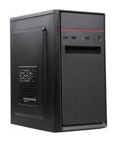 Корпус ExeGate BAA-107U Black (EX283063RUS) mATX, AAA450, 80mm, 1xUSB+2xUSB3.0, Audio