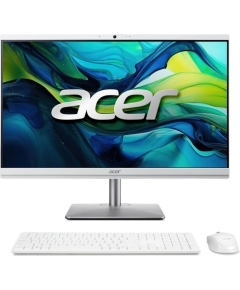 Моноблок Acer Aspire C24-195ES (DQ.BM5CD.001) 23.8" Full HD Core Ultra 7 155U (1.7) 16Gb SSD512Gb UHDG CR Eshell GbitEth 180W клав. мышь серебристый