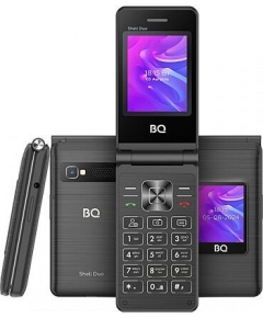 Мобильный телефон BQ 2412 Shell Duo Black