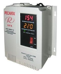 Стабилизатор Ресанта АСН-1000 Н/1-Ц Lux