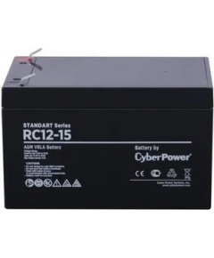 Аккумуляторная батарея CyberPower SS (RС 12-15) RС 12-15 / 12 В 15 Ач