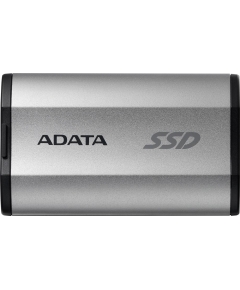 SSD A-DATA SD810 (SD810-1000G-CSG) 1TB, External, USB 3.2 Type-C, R/W -2000/2000 MB/s серый