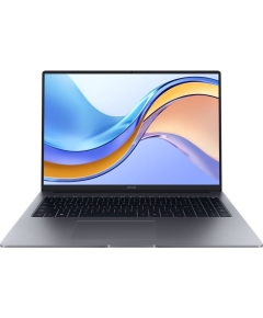 Ноутбук HONOR MagicBook X16 (5301AHHP) 16" IPS FHD/Core i5 12450H/8Gb/512Gb SSD/VGA int/noOS/gray