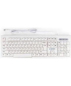 Клав. Gembird KB-8354U White/Begie, USB,104 клавиш, 1,45м