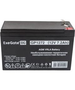 АКБ ExeGate GP1272 (282964) 12V 7.2Ah 1227W