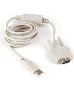 Конвертер USB - COM (serial), встр. кабель 1.8 м, Windows 7/8/10, Cablexpert UAS111. Поддержка удаленной активации из "спящего" режима