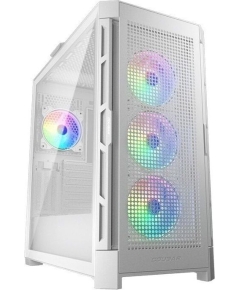 Корпус Cougar Airface Pro RGB White, 4х120mm ARGB Fan, ARGB Fan Hub, без БП, белый, E-ATX