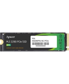 SSD Apacer AS2280P4U (AP1TBAS2280P4U-1) 1TB M.2 PCIe Gen3x4, R3500/W3000 Mb/s, MTBF 1.8M, 3D NAND, NVMe, Retail