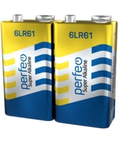 Батарейка Perfeo 6LR61/2SH Super Alkaline