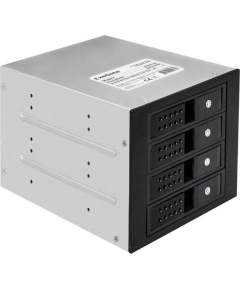 Корзина для HDD ExeGate HS435-02 (универсальная, на 4*3,5"/2.5" SATA HDD, занимает 3*5,25" отсека, RTL)