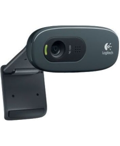 WEB камера Logitech C270 Black/Gray 0.9 МПикс, USB (960-001063)