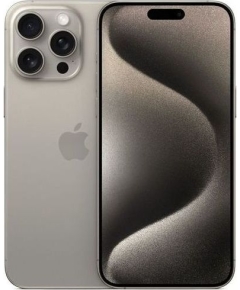 Смартфон Apple iPhone 15 Pro Max 256Gb Natural Titanium (Бежевый титановый)