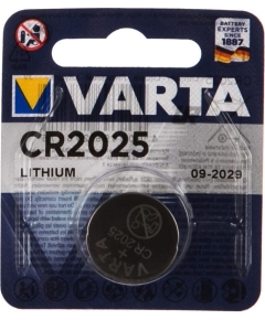 Батарейка VARTA CR2025/1BL