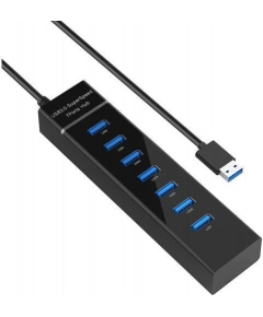 USB-Хаб (концентратор) KS-is KS-569 1xUSB 3.0 6xUSB 2.0 F в USB 3.0 Type A M с БП