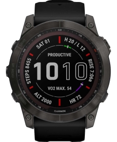 Smart-часы Garmin Fenix 7X Solar Gray w/Black band (010-02541-01)