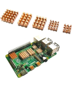 Набор радиаторов ACD RA603 5 in 1 Pure Copper HeatSink for Raspberry 4B