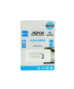 Flash Drive 64G USB 2.0 Aspor PK_TG116 (метал)