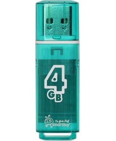 USB-флешка Smartbuy 4Gb Glossy series Green (SB4GBGS-G)