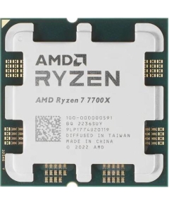 Процессор AMD Ryzen 7 7700X (100-000000591) (Soc-AM5/4.5/5.4GHz/8C/16T/32Mb/105W/Tray)