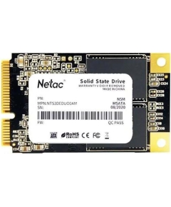 SSD Netac N5M (NT01N5M-002T-M3X) 2.0Tb Series Retail mSATA (SATA3, up to 560/520MBs, 3D TLC/QLC)