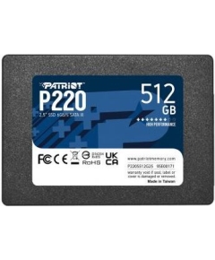 SSD Patriot P220 P220S512G25 SATA III 512Gb 2.5"