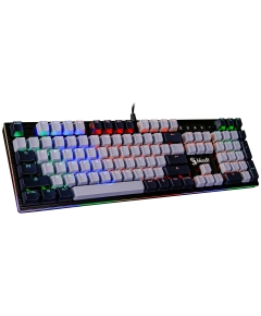 Клавиатура A-4Tech Bloody B828N механическая черный/серый USB for gamer LED