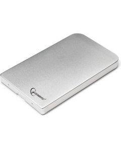 Карман для HDD 2.5" Gembird EE2-U2S-41-S, серебро, USB 2.0, SATA, металл