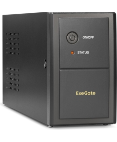 ИБП ExeGate EP212516RUS Power Back BNB-800 800VA, Black, 2 евророзетки