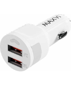 АЗУ Maxvi CCM-522 Plus M white кабель microUSB