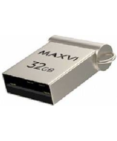 Флеш-накопитель Maxvi 32GB MM metallic silver